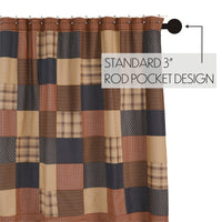 Patriotic Patch Shower Curtain