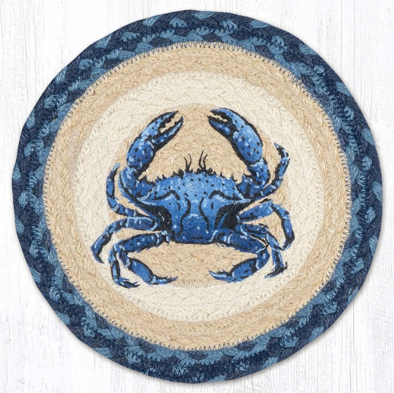Crab Dark Blue Trivet - Ozark Cabin Décor, LLC