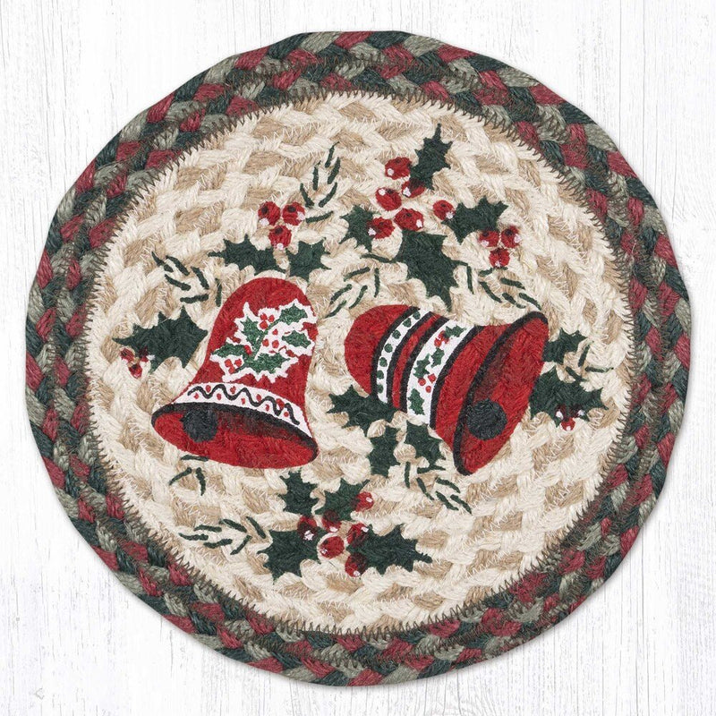 Bells Braided Jute Trivet - Ozark Cabin Décor, LLC