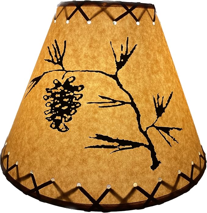 Pinecone Lamp Shade - 12"