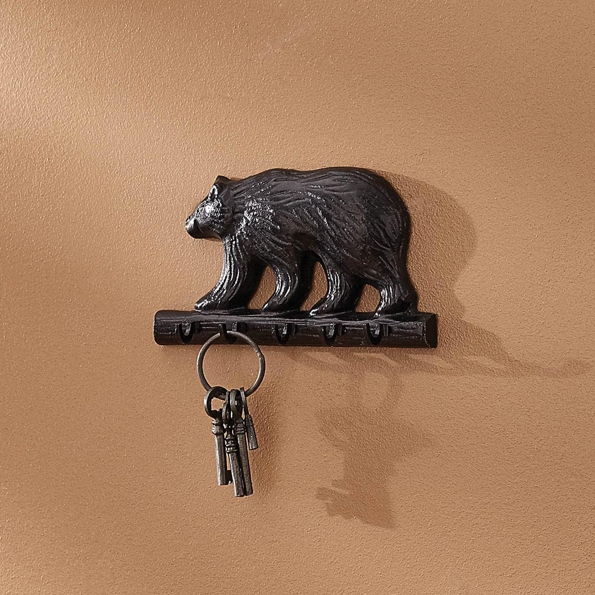 Cast Bear Key Hook - Ozark Cabin Décor, LLC