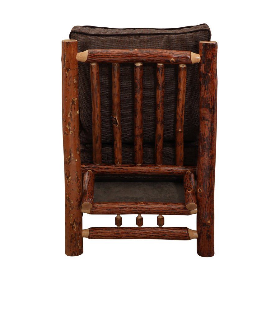 Hickory Log Lounge Chair - SF - Ozark Cabin Décor, LLC