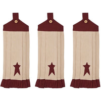 Connell Button Loop Tea Towel Set of 3 - Ozark Cabin Décor, LLC