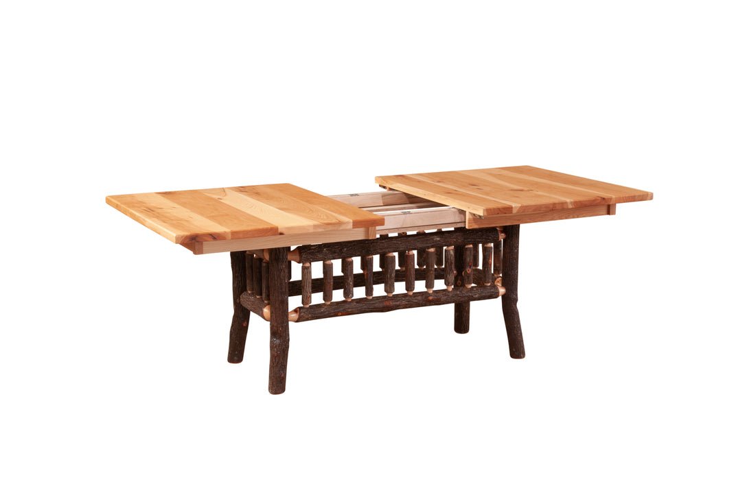 Extension Hickory Dining Table - Thumbnail 2