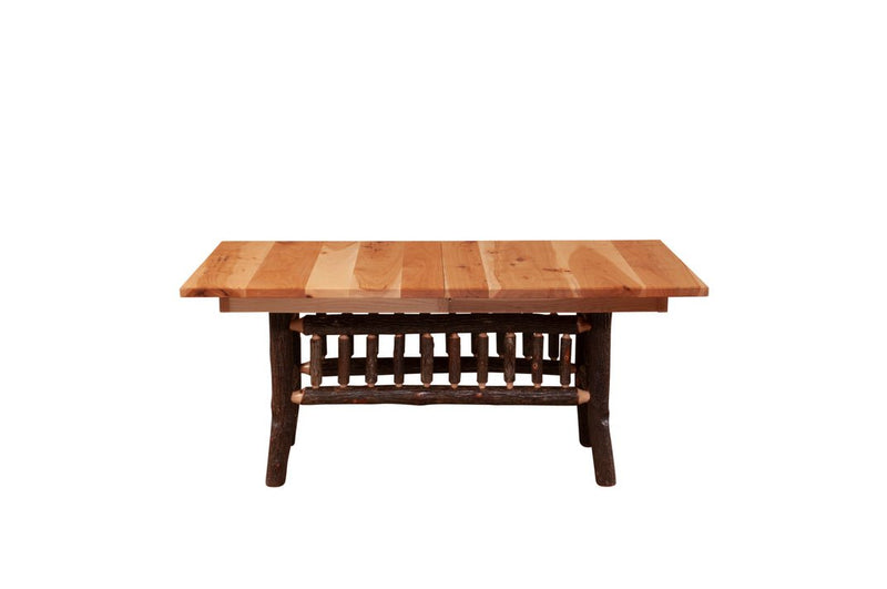 Extension Hickory Dining Table - Ozark Cabin Décor, LLC
