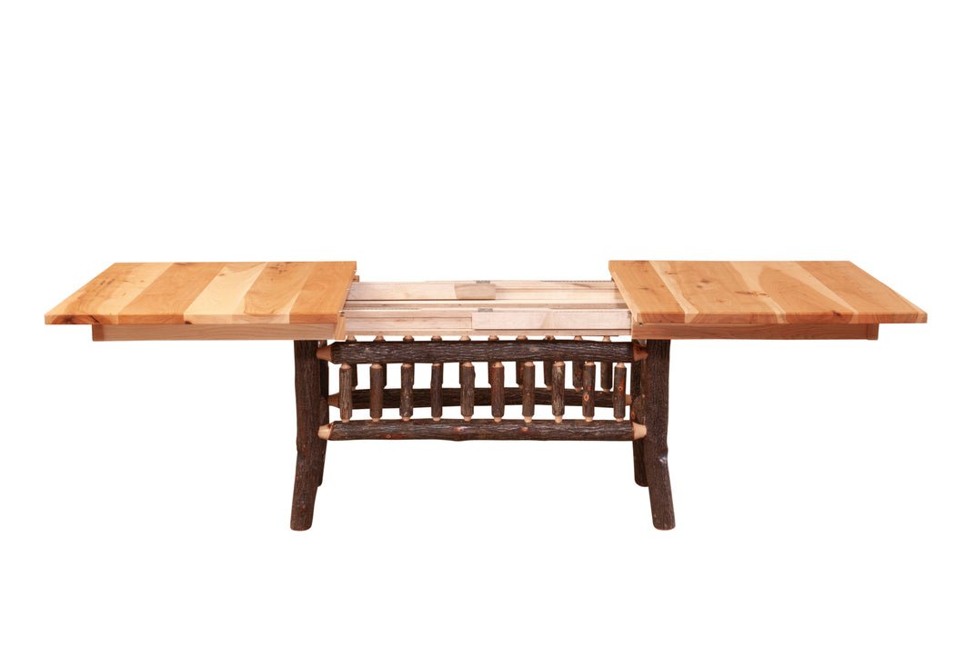 Extension Hickory Dining Table - Thumbnail 4