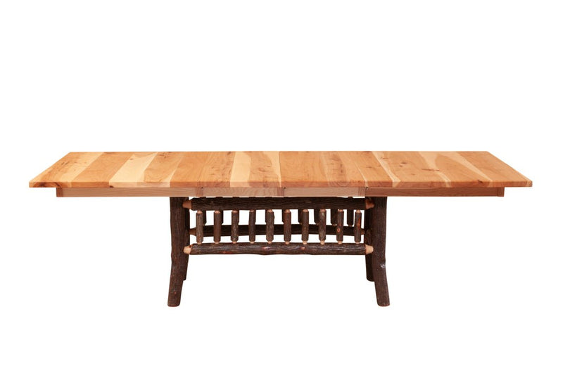 Extension Hickory Dining Table - Ozark Cabin Décor, LLC