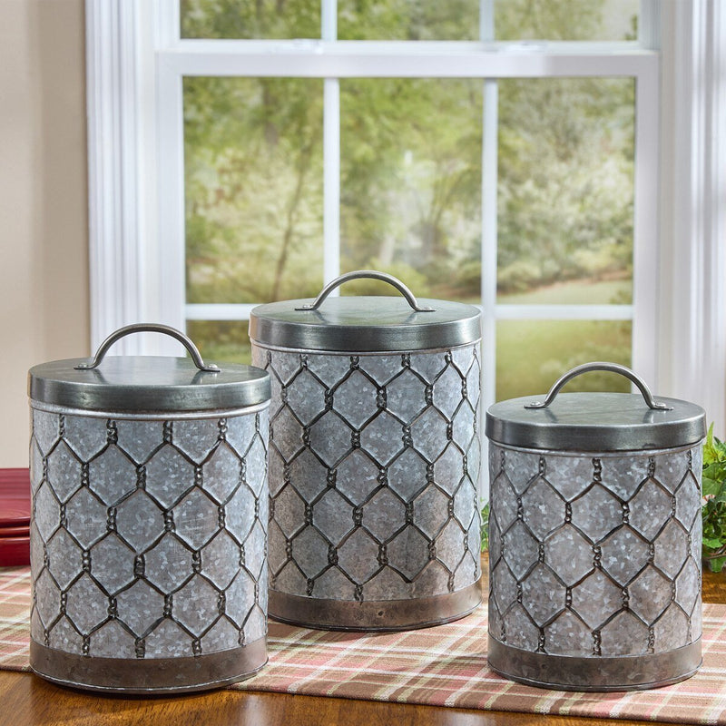 Roost Canisters Set of 3 - Ozark Cabin Décor, LLC
