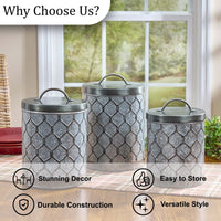 Roost Canisters Set of 3 - Ozark Cabin Décor, LLC