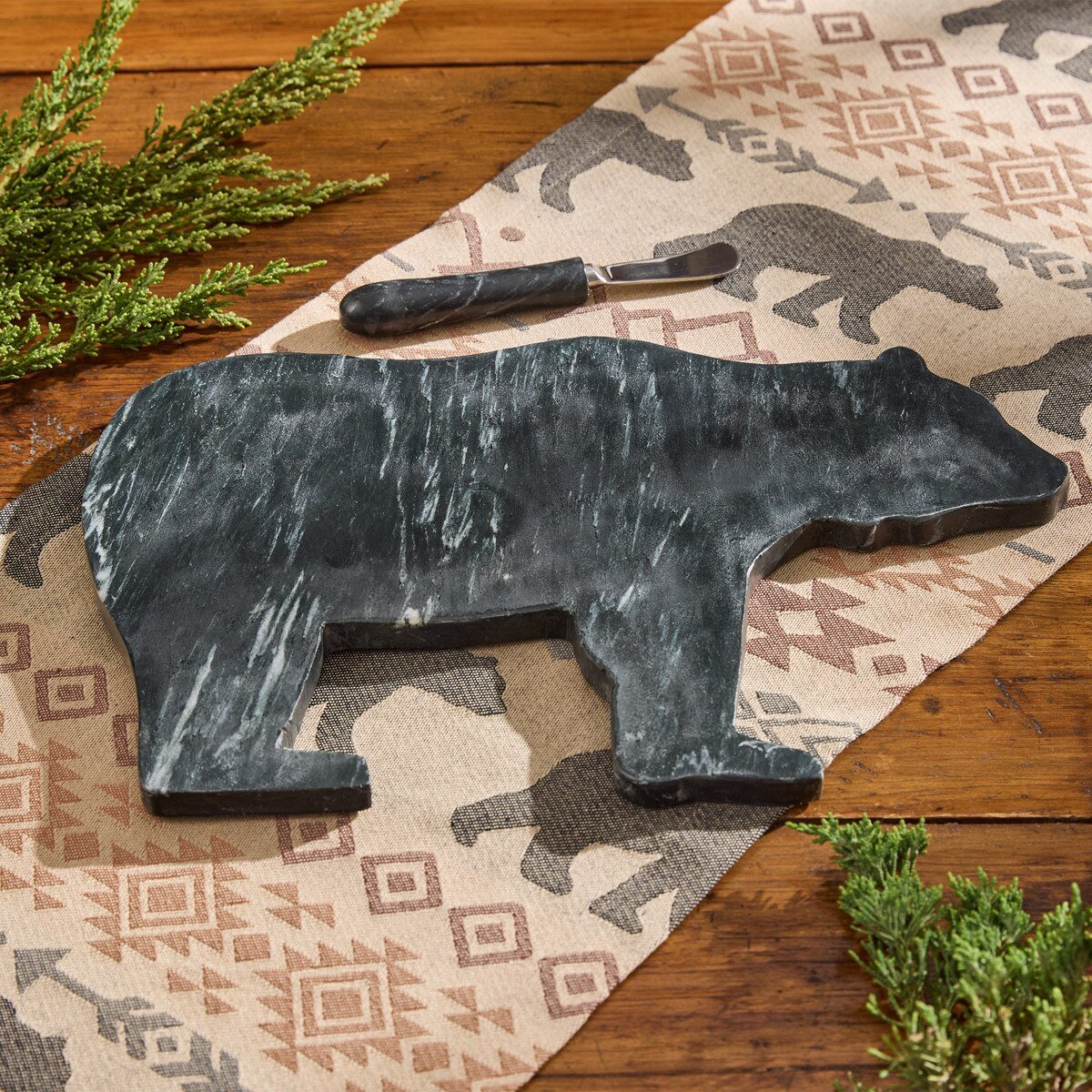 Black Bear Marble Cutting Board