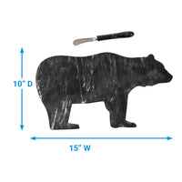 Black Bear Marble Cutting Board