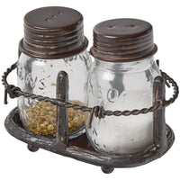 Barbed Wire Salt & Pepper Set - Ozark Cabin Décor, LLC