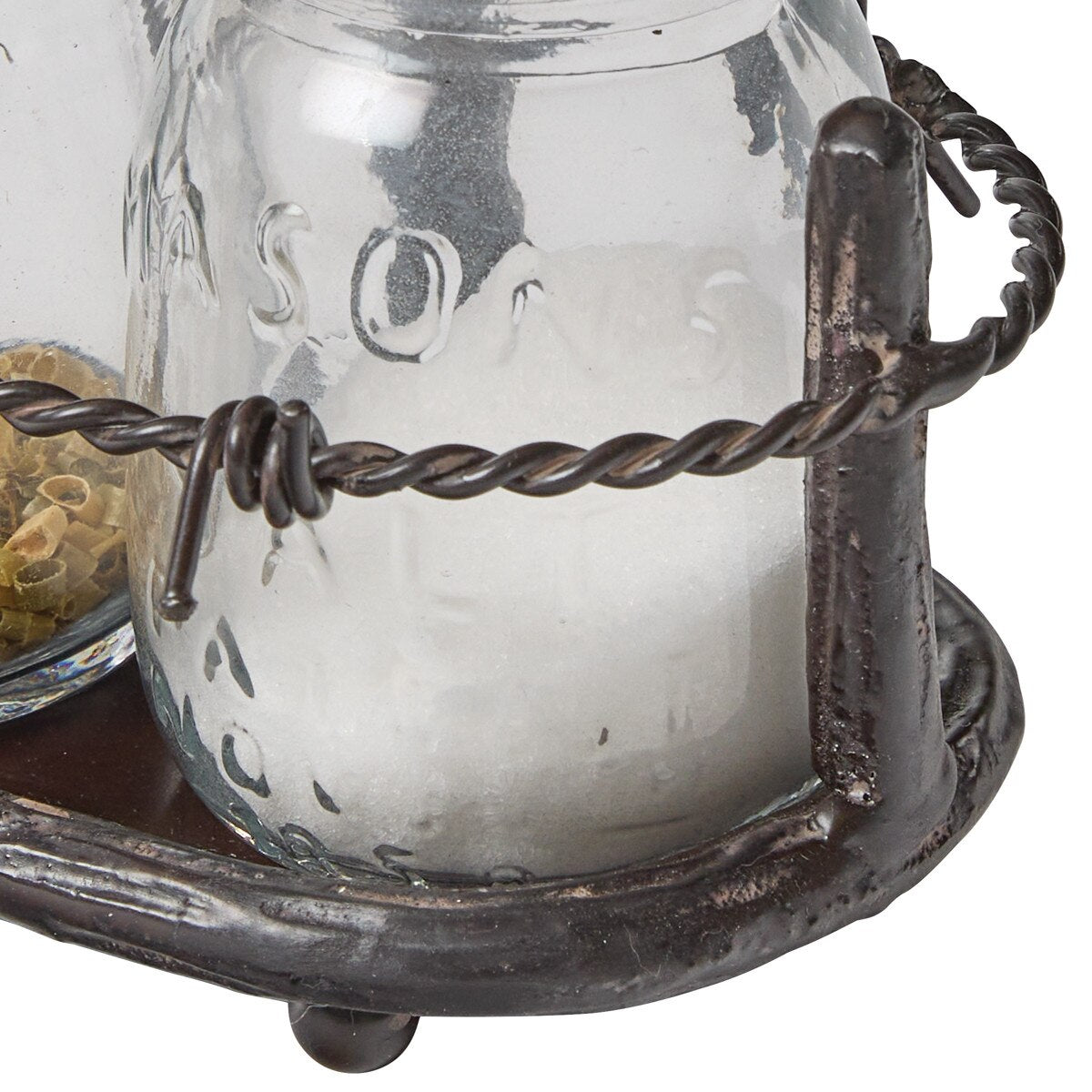 Barbed Wire Salt & Pepper Set - Ozark Cabin Décor, LLC