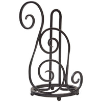 Iron Scroll Paper Towel Holder - Ozark Cabin Décor, LLC