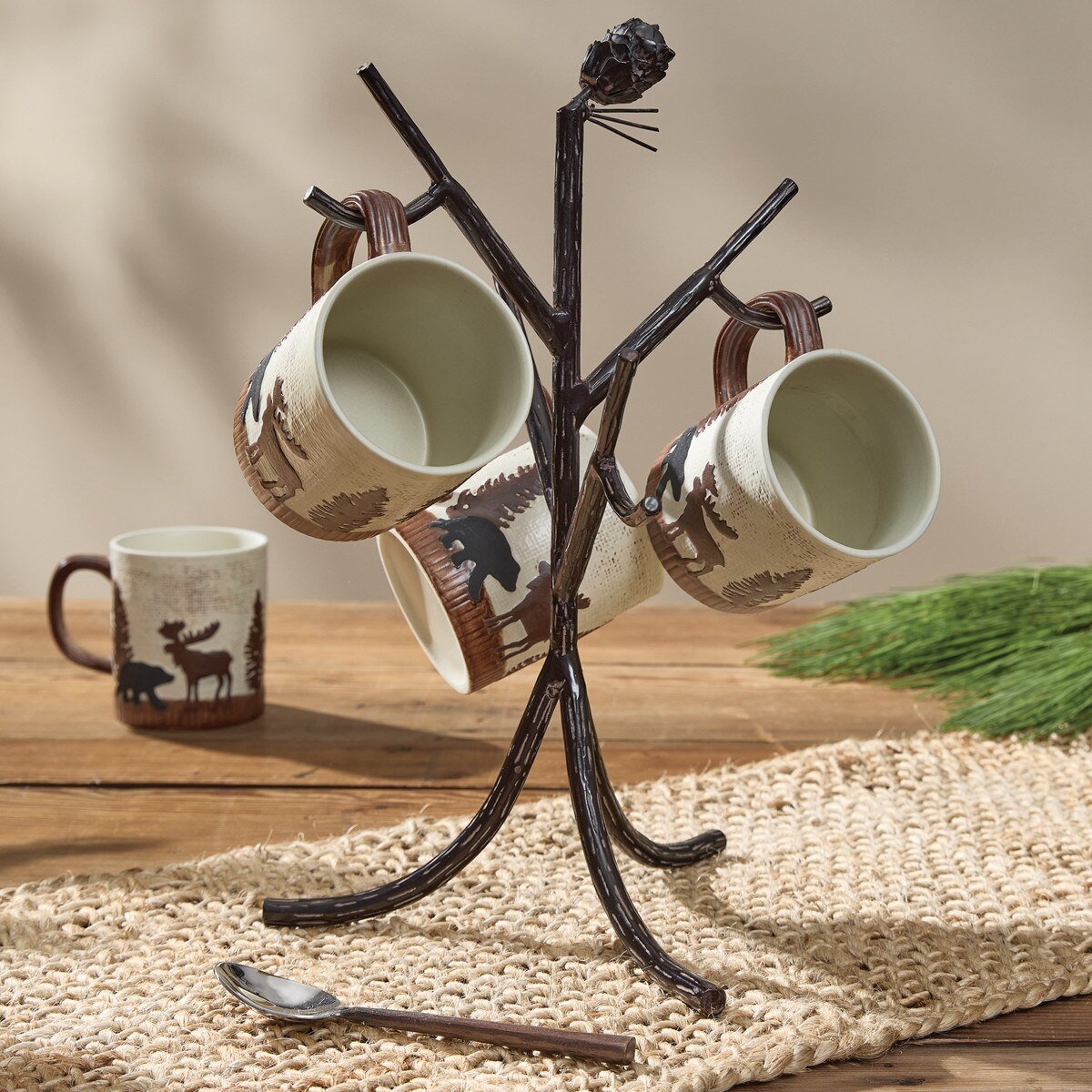 Tall Pines Mug Rack - Thumbnail 3