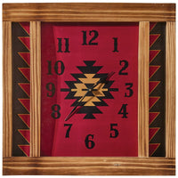 Red Dawn Wall Clock - Ozark Cabin Décor, LLC