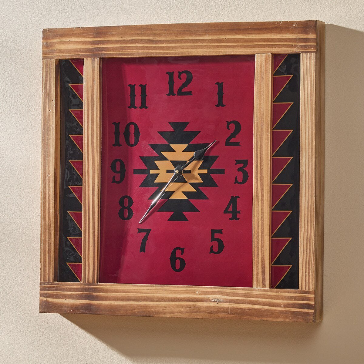 Red Dawn Wall Clock - Ozark Cabin Décor, LLC