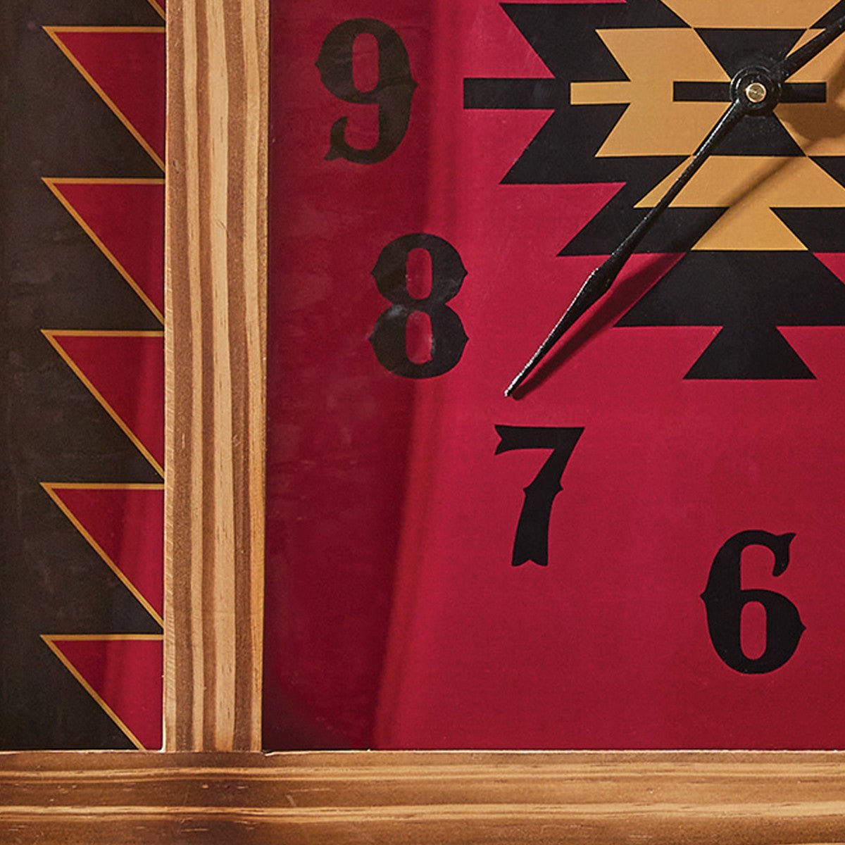 Red Dawn Wall Clock - Ozark Cabin Décor, LLC