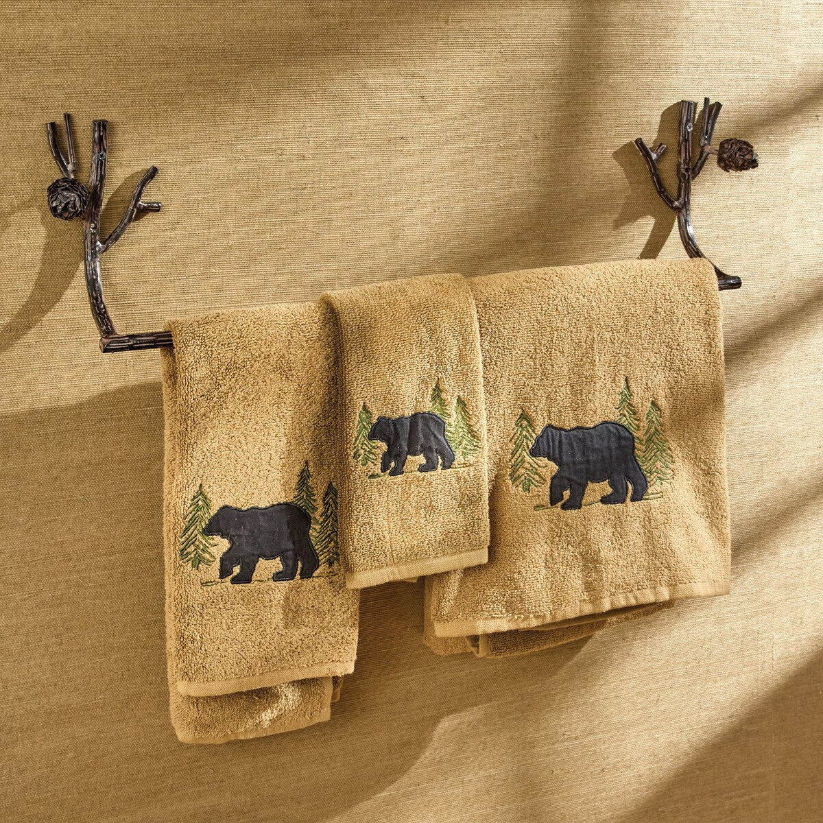 Tall Pines Towel Bar - 24" - Ozark Cabin Décor, LLC