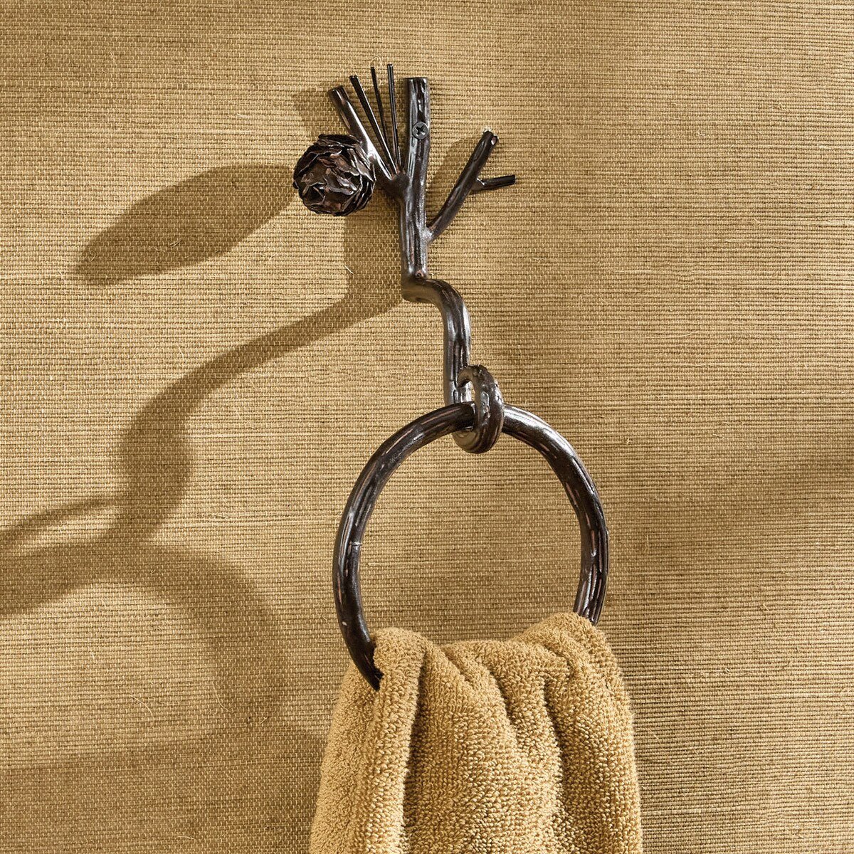Tall Pines Ring Towel Hook - Ozark Cabin Décor, LLC