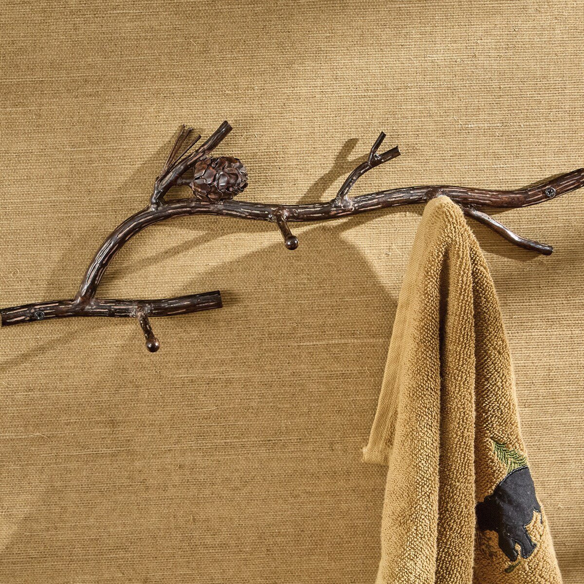 Tall Pines 3 Arm Hook - Ozark Cabin Décor, LLC