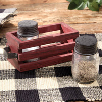Cozy Farmhouse Salt & Pepper Shakers - Ozark Cabin Décor, LLC