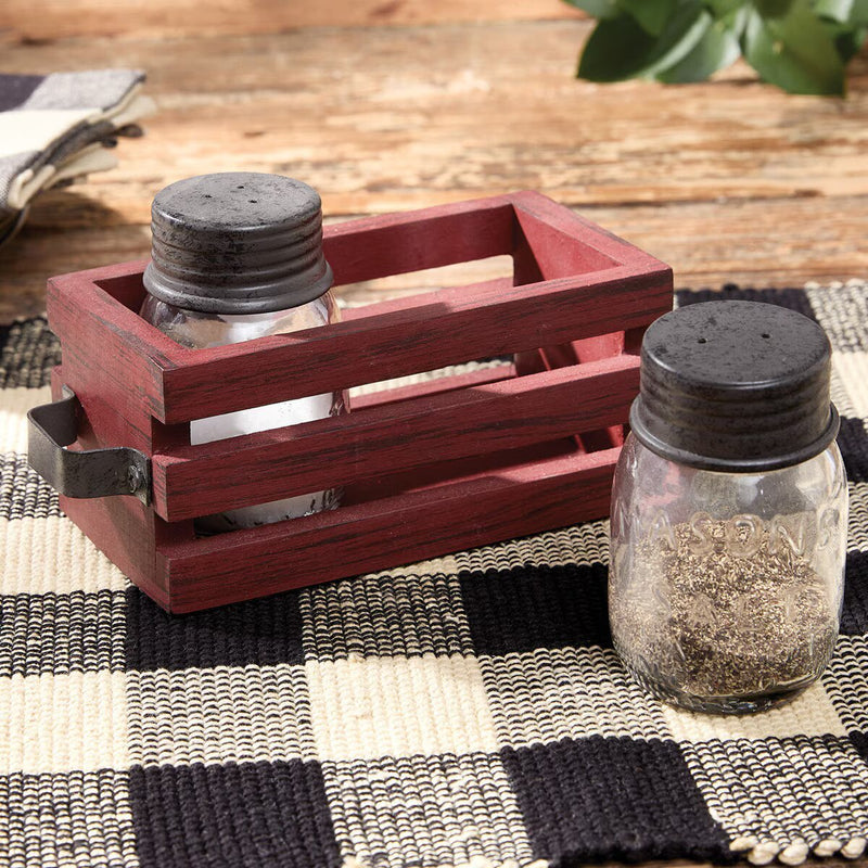 Cozy Farmhouse Salt & Pepper Shakers - Ozark Cabin Décor, LLC