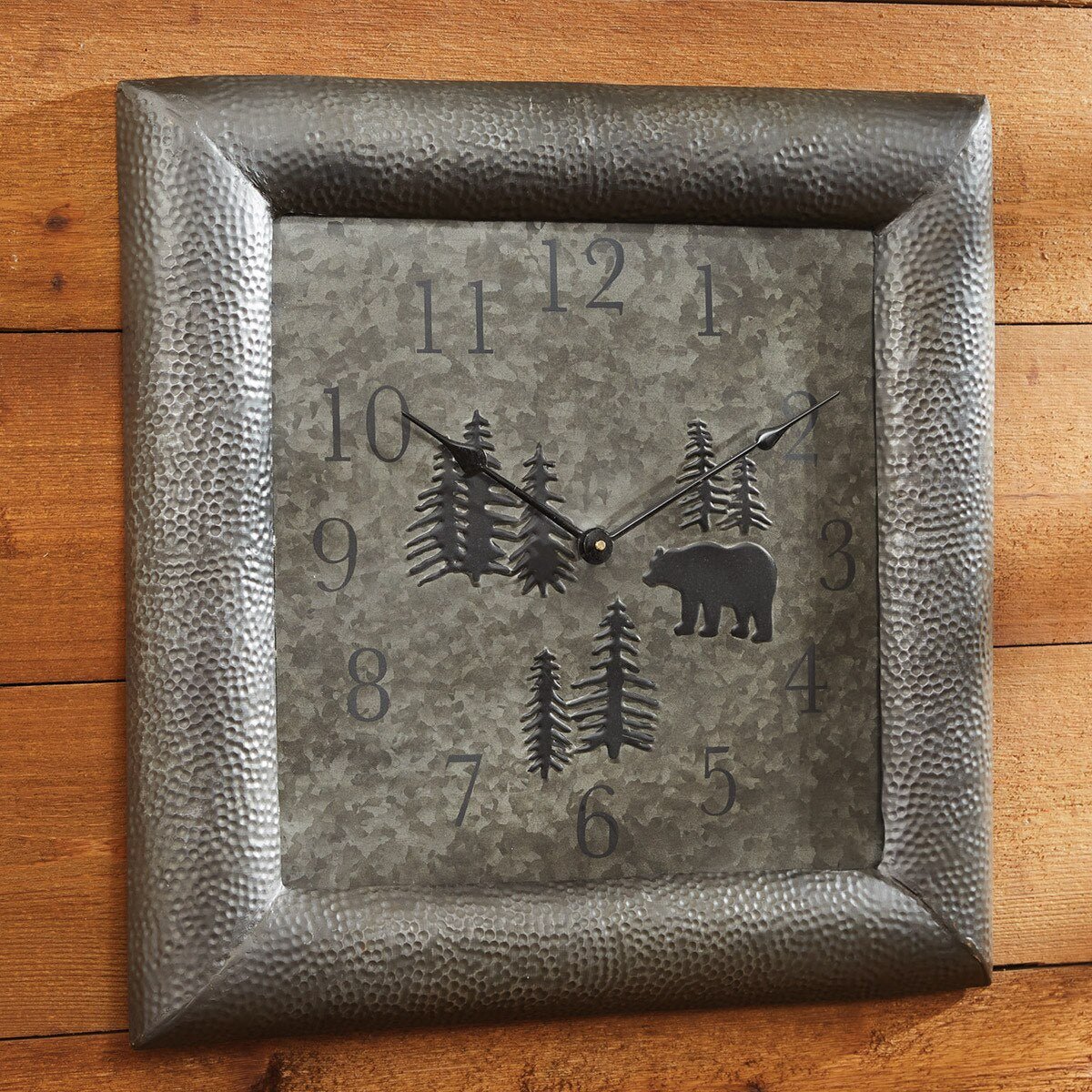 Wild Woods Bear Wall Clock - Ozark Cabin Décor, LLC