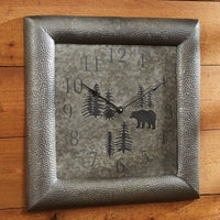 Wild Woods Bear Wall Clock - Ozark Cabin Décor, LLC