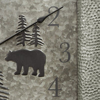 Wild Woods Bear Wall Clock - Ozark Cabin Décor, LLC