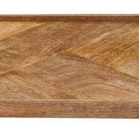 Herringbone Footed Serving Board - Ozark Cabin Décor, LLC
