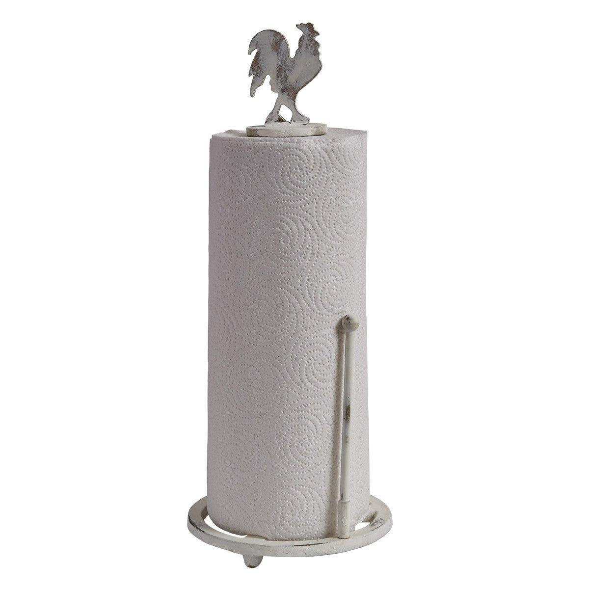 Rooster Wood Paper Towel Holder - Ozark Cabin Décor, LLC