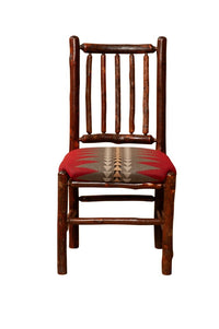 Spoke Back Upholstered Side Chair - UF - Ozark Cabin Décor, LLC