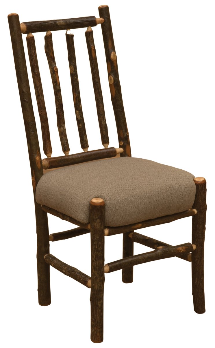 Bistro Spoke Back Upholstered Side Chair