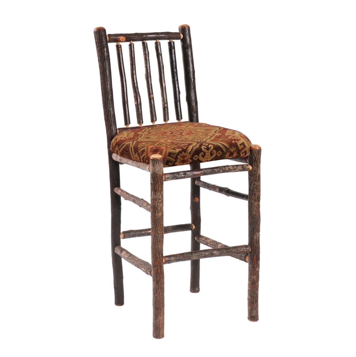 Hickory Spoke Back 24" Barstool