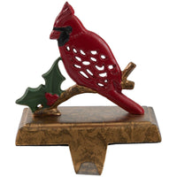 Cardinal Stocking Hanger - Ozark Cabin Décor, LLC