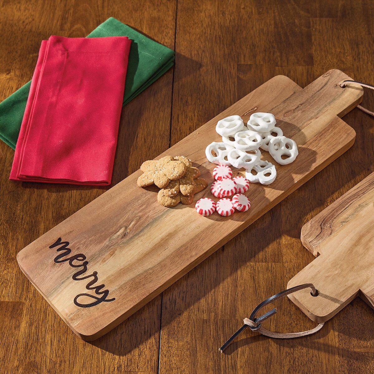 Merry Cutting Board - Ozark Cabin Décor, LLC