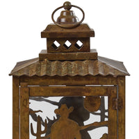 Cowboy Lantern Candle Holder - Ozark Cabin Décor, LLC