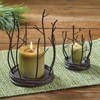 Twig Votive Holder - Ozark Cabin Décor, LLC