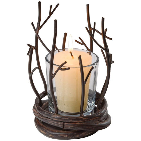 Twig Votive Holder - Ozark Cabin Décor, LLC
