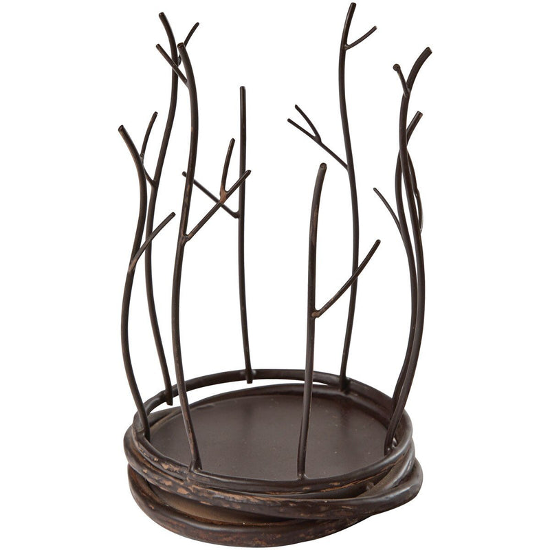 Twig Pillar Candle Holder - Ozark Cabin Décor, LLC