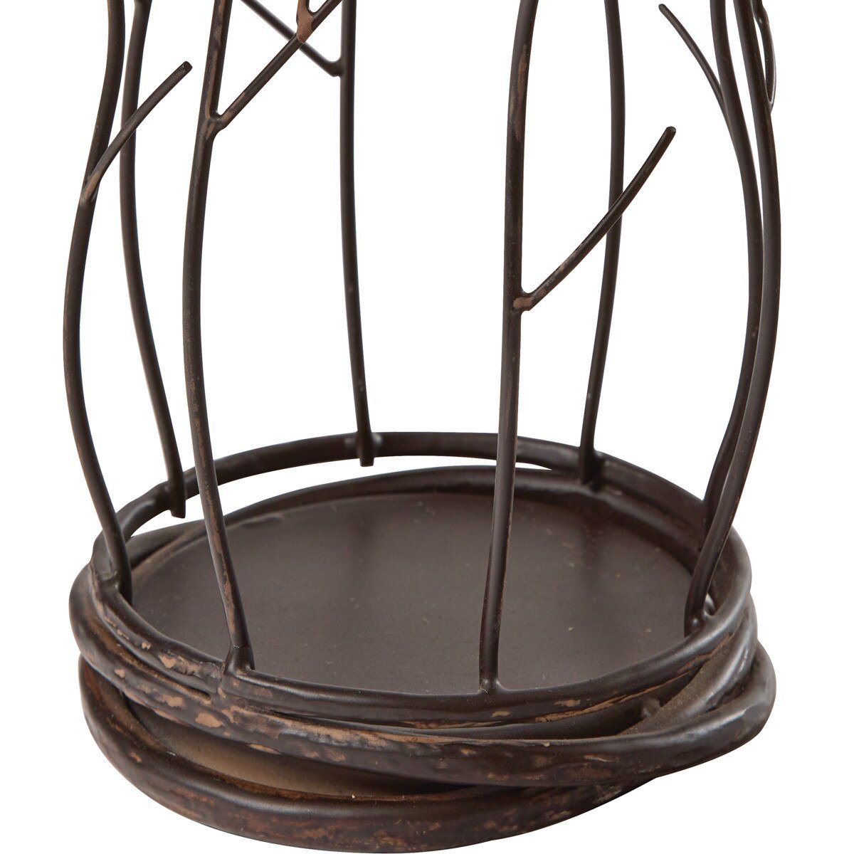 Twig Pillar Candle Holder - Thumbnail 3