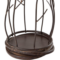 Twig Pillar Candle Holder - Ozark Cabin Décor, LLC