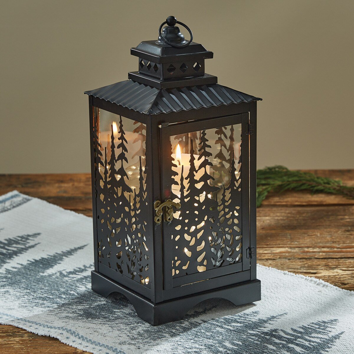 Tree Tops Lantern Candle Holder
