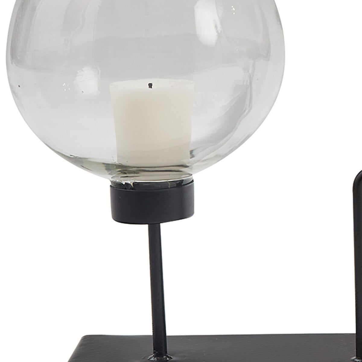 Glass Bowl Votive Centerpiece - Thumbnail 3