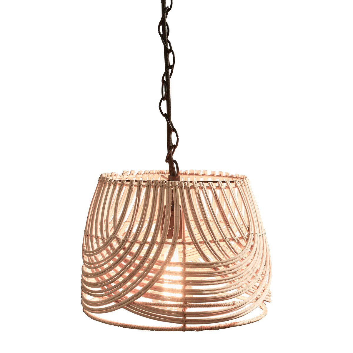 Woven Rattan Pendant Light