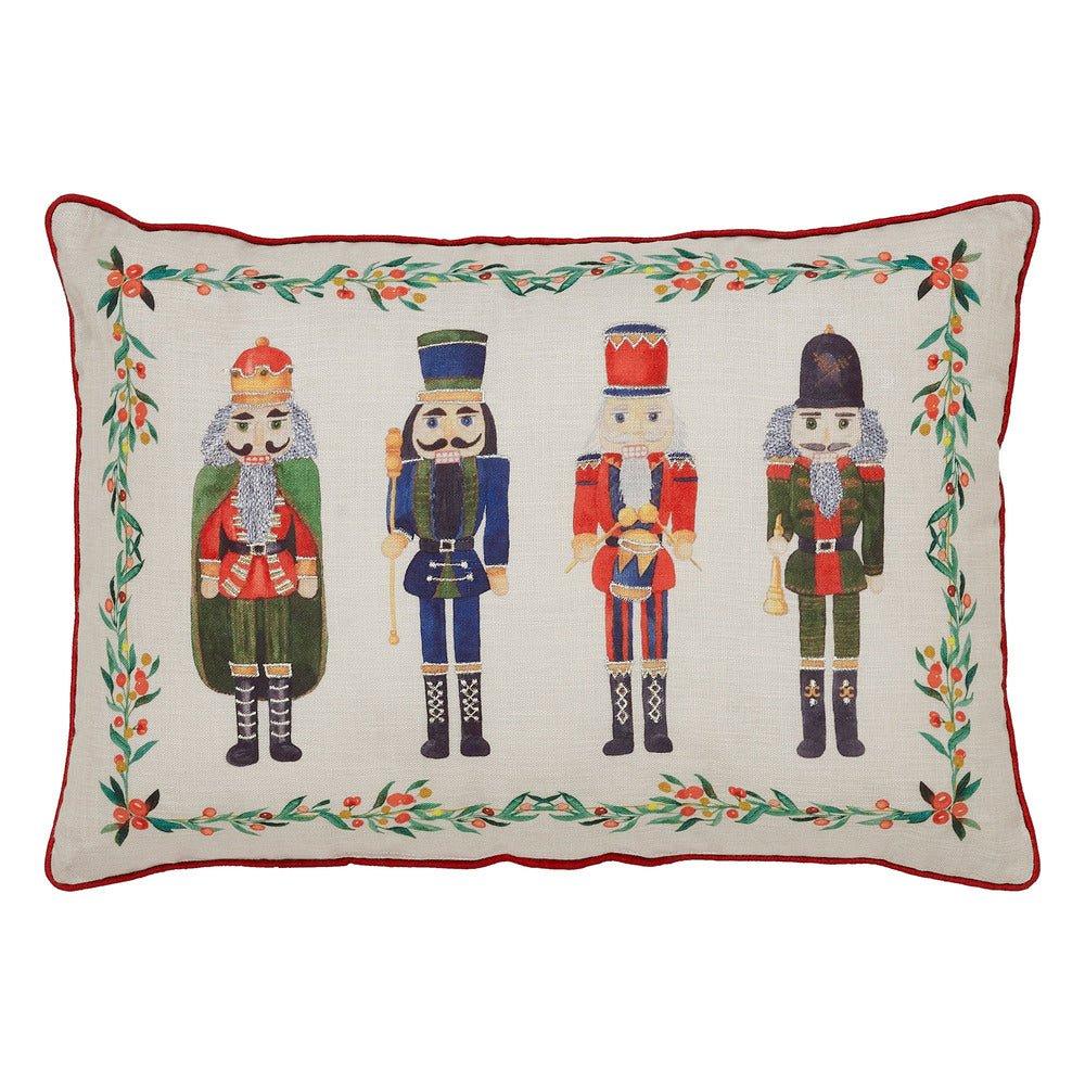 Traditional Nutcracker Throw Pillow - Ozark Cabin Décor, LLC