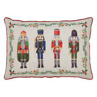 Traditional Nutcracker Throw Pillow - Ozark Cabin Décor, LLC