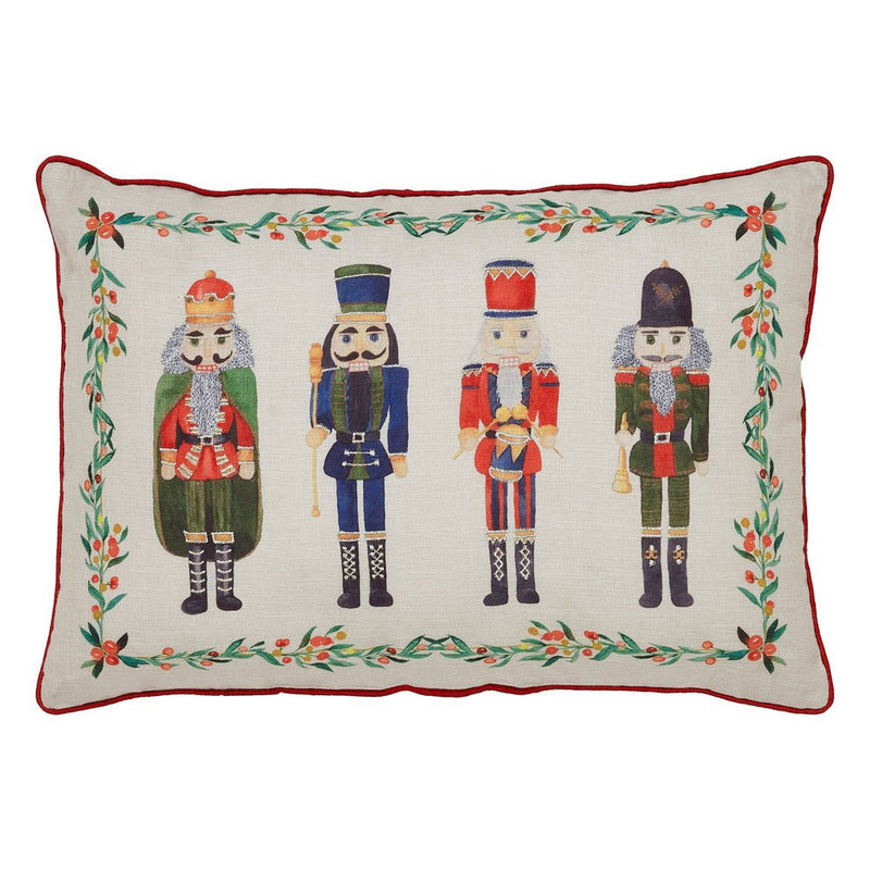 Traditional Nutcracker Throw Pillow - Ozark Cabin Décor, LLC