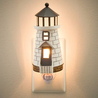 Mystic Seaport Light House Night Light - Ozark Cabin Décor, LLC